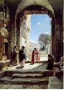 unknow artist Arab or Arabic people and life. Orientalism oil paintings 124 Germany oil painting artist